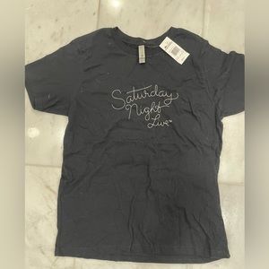 Saturday Night Live. Kids XL 14/16 black tee. New w tags from NBC store NYC